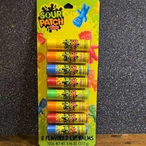 Sour Patch Kids 8 Flavored Lip Balms